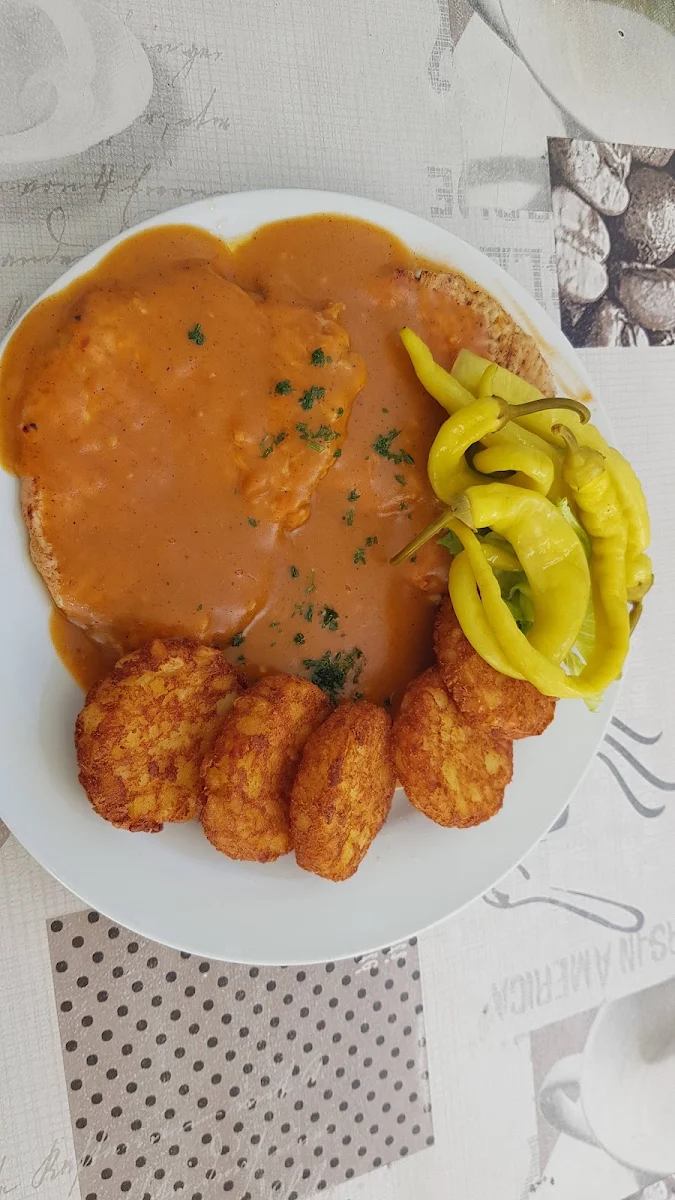 Pute Natur Mit Knoblauchsauce