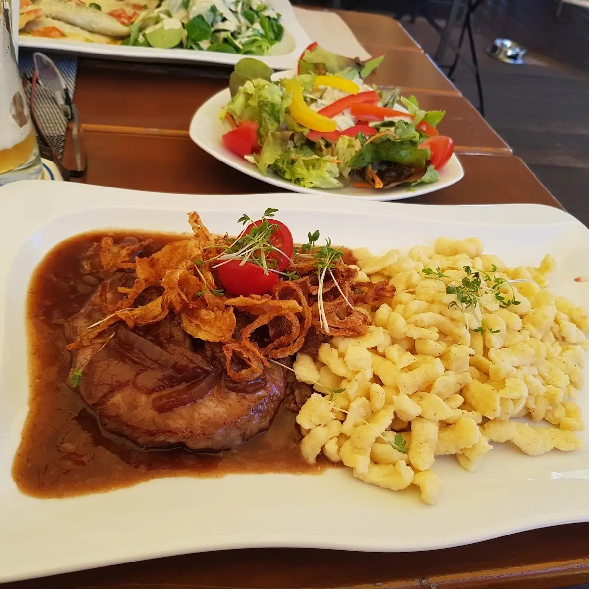 Zwiebelrostbraten