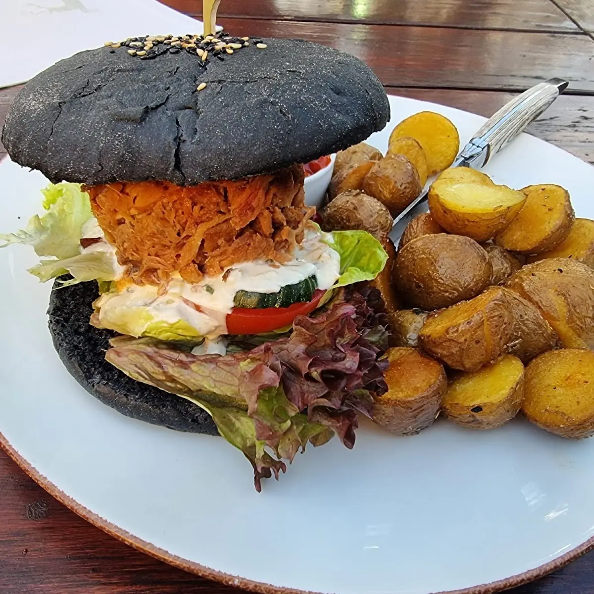 Jackfruit Burger