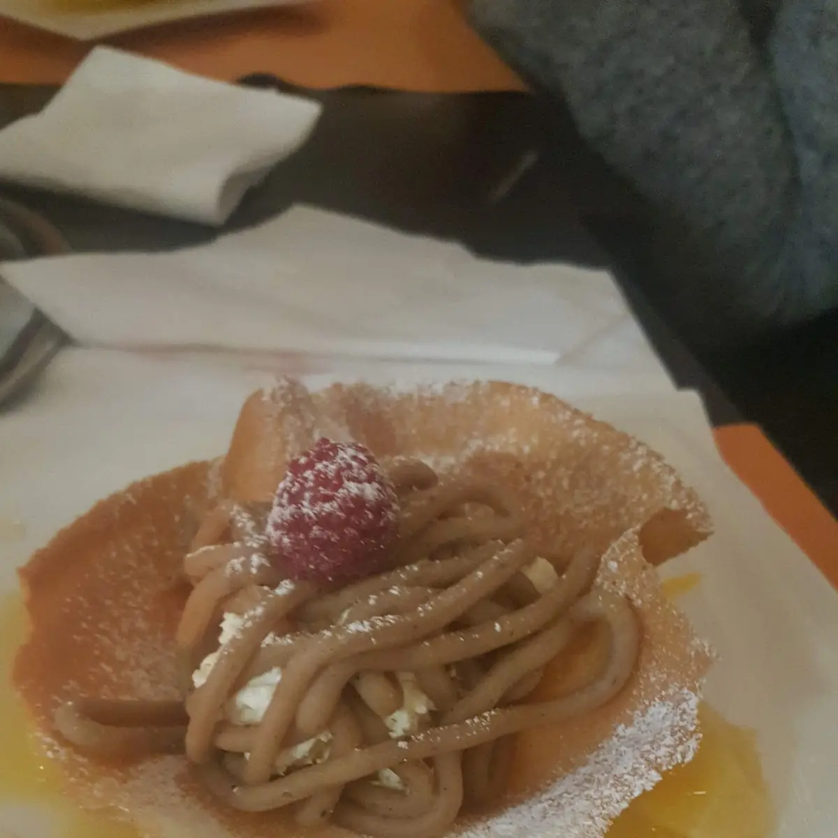 Dessert Maronispagetti