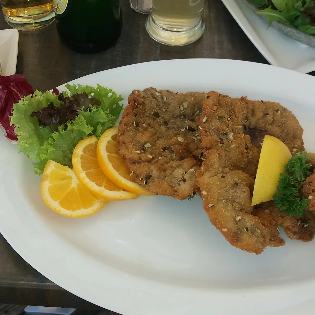 Rehschnitzel In Kürbispanier
