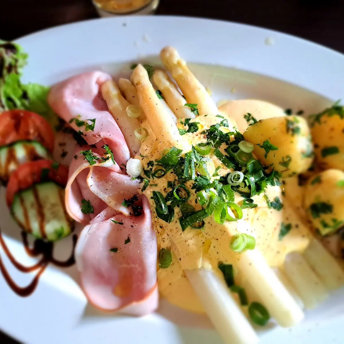 Spargel Mit Schinken