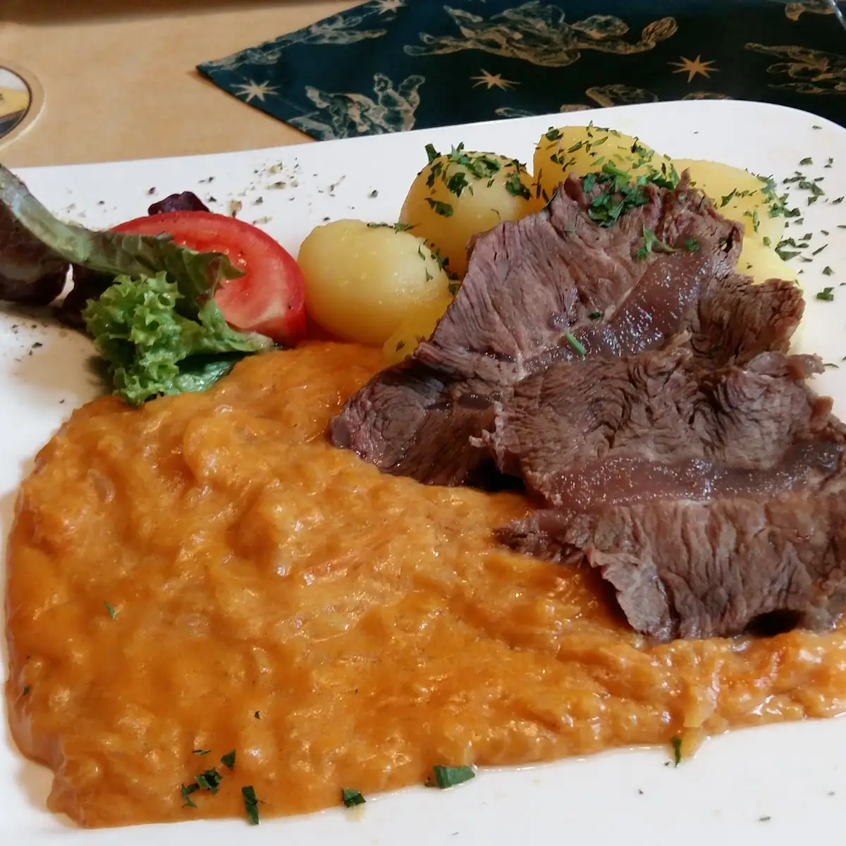 Schulterscherzl Mit Kürbiskraut