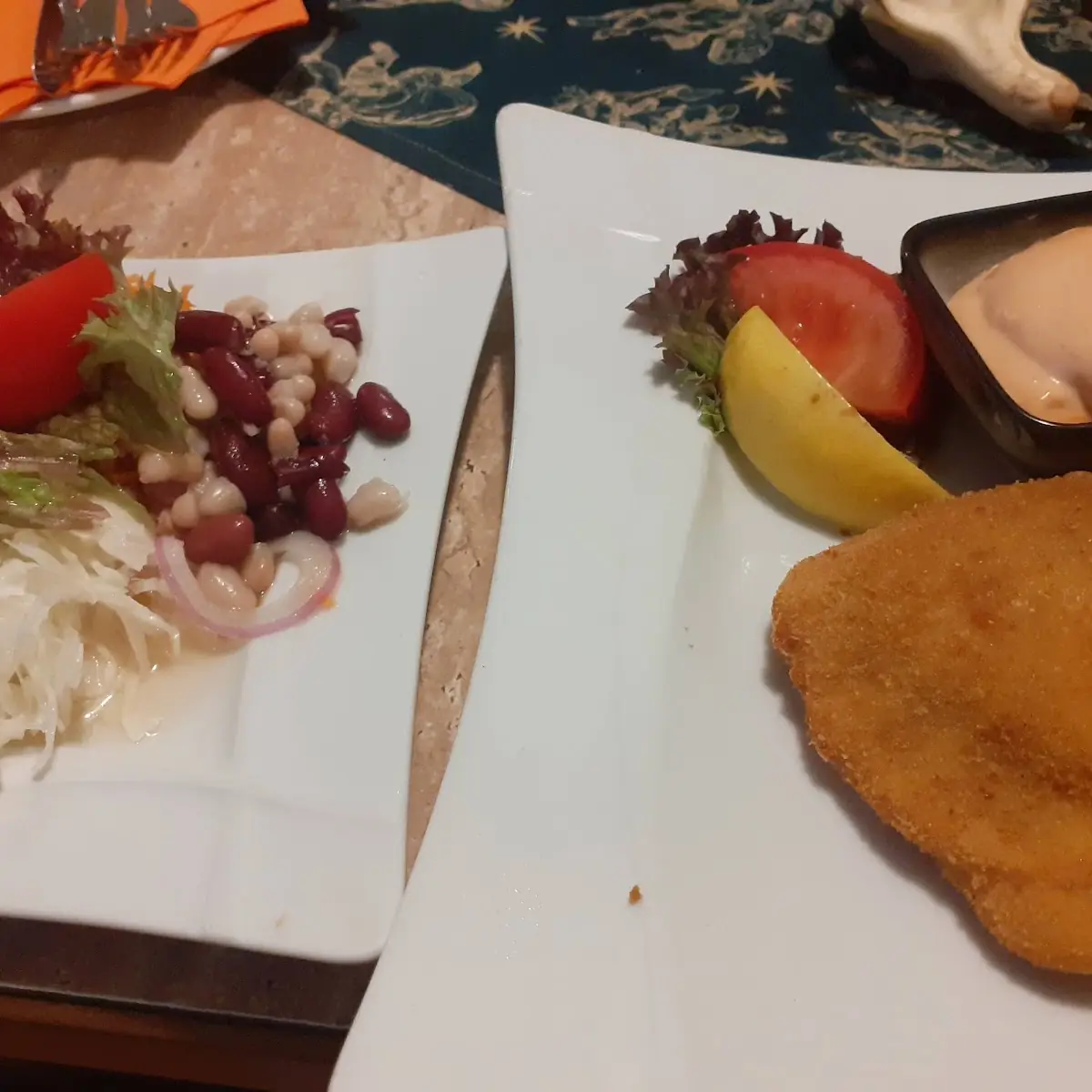 Veggie Schnitzel And Salad