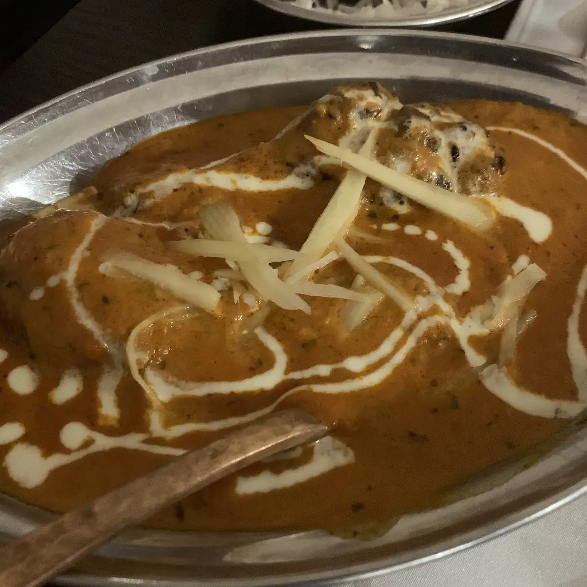 Butter Chicken Mit Reis