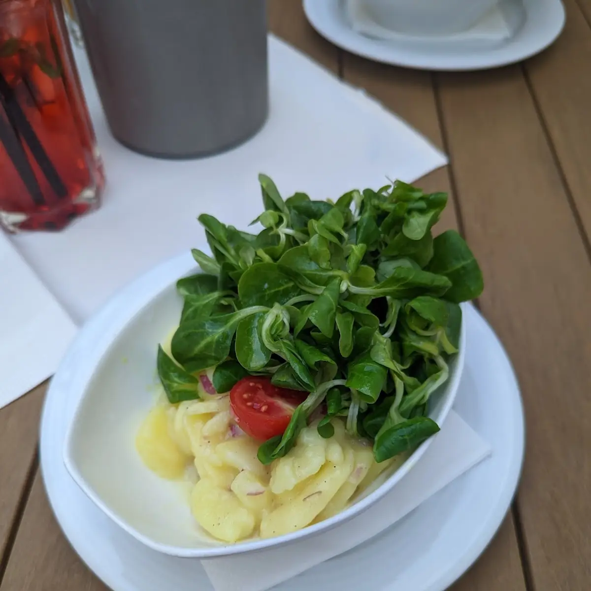Kartoffelsalat Mit Feldsalat