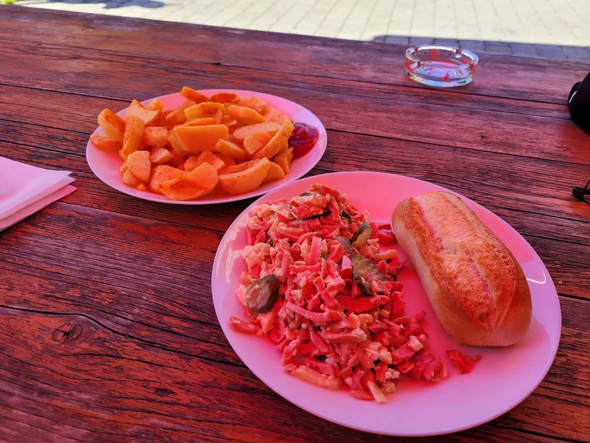 Wurstsalat Mit Pommes Frites