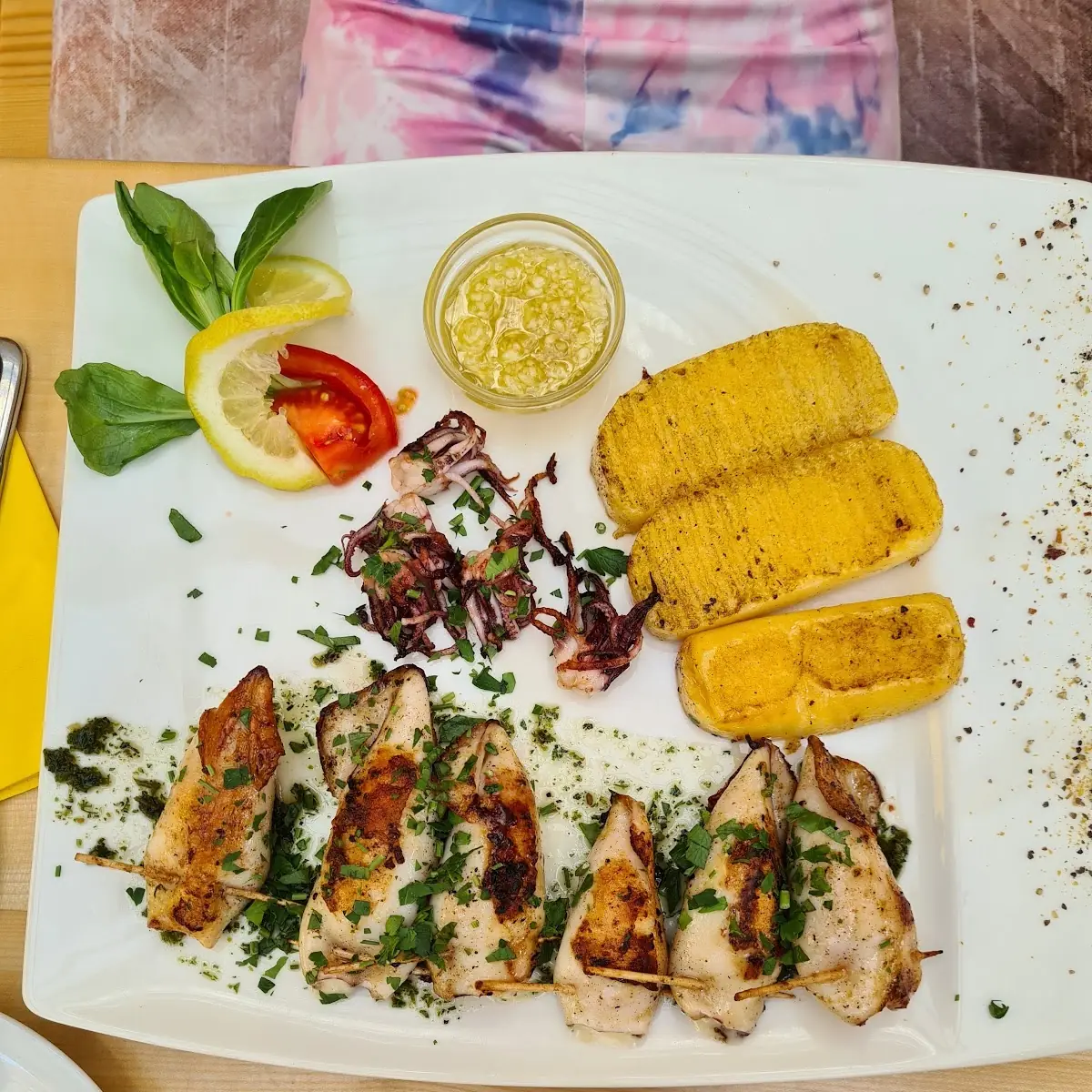 Gefüllte Calamari