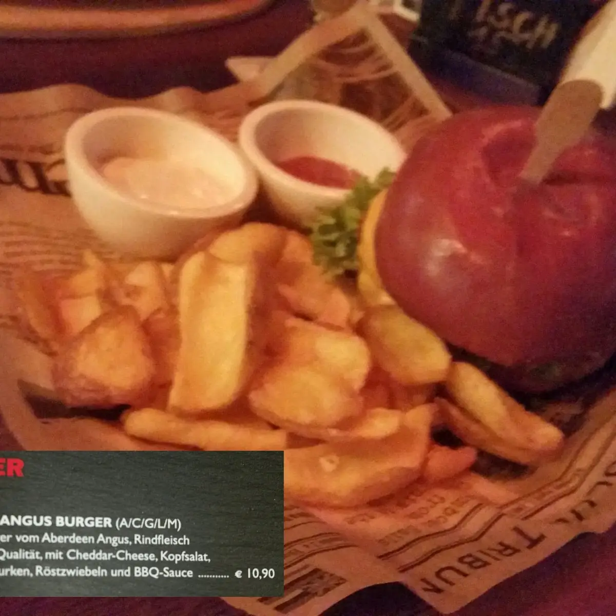 Aberdeen Angus Burger