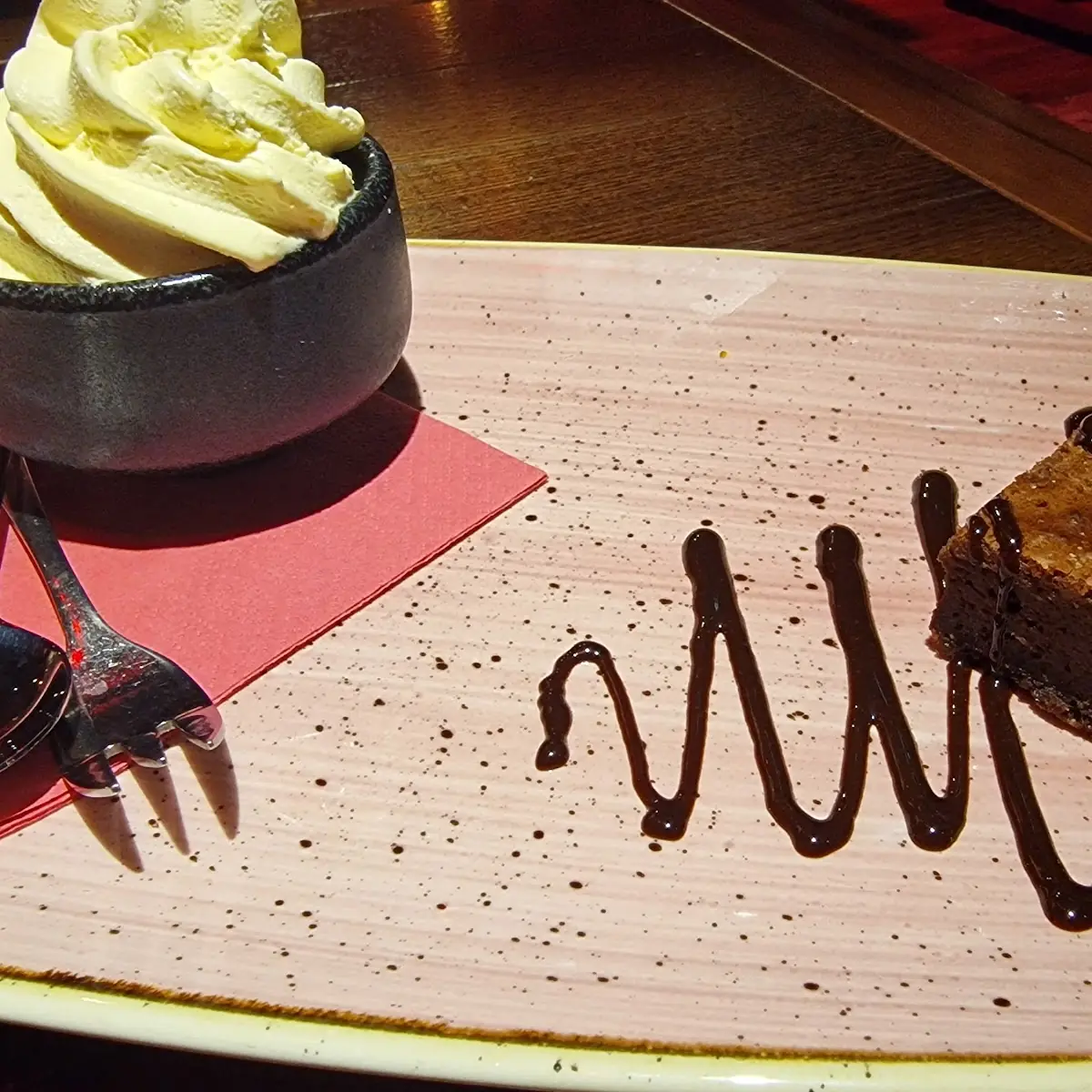 Brownie Mit Eis