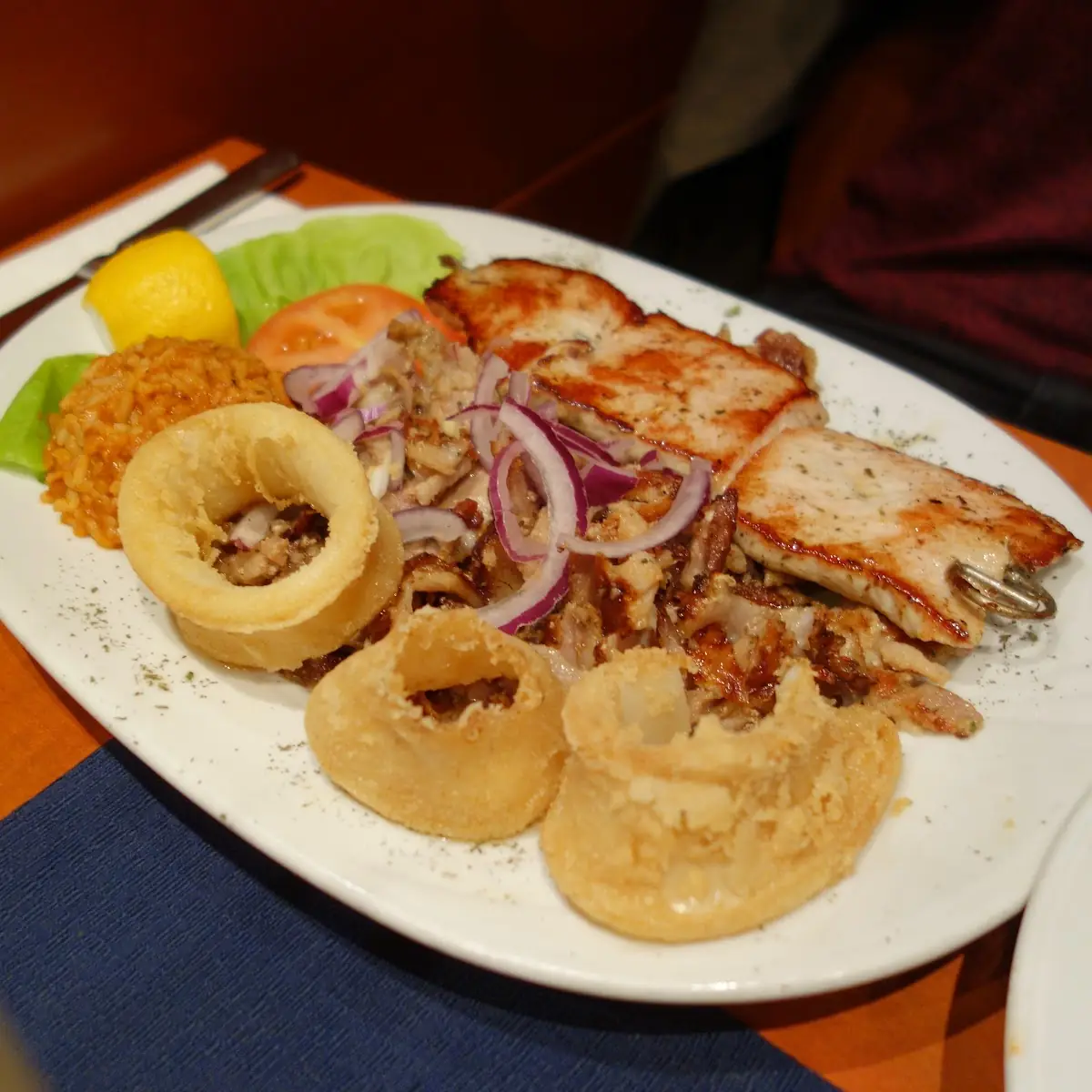 Fisch& Fleischteller