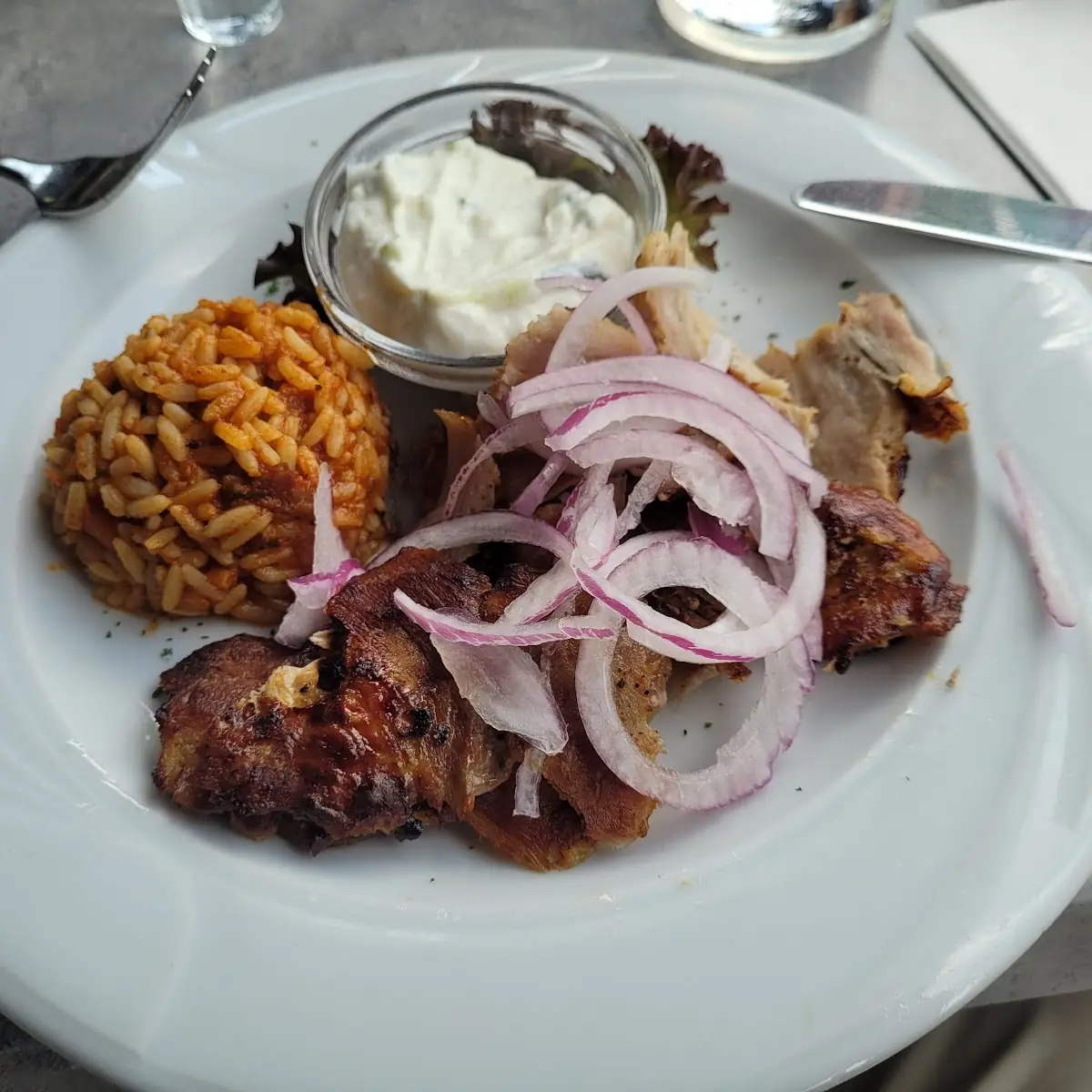 Gyros Pita Plate