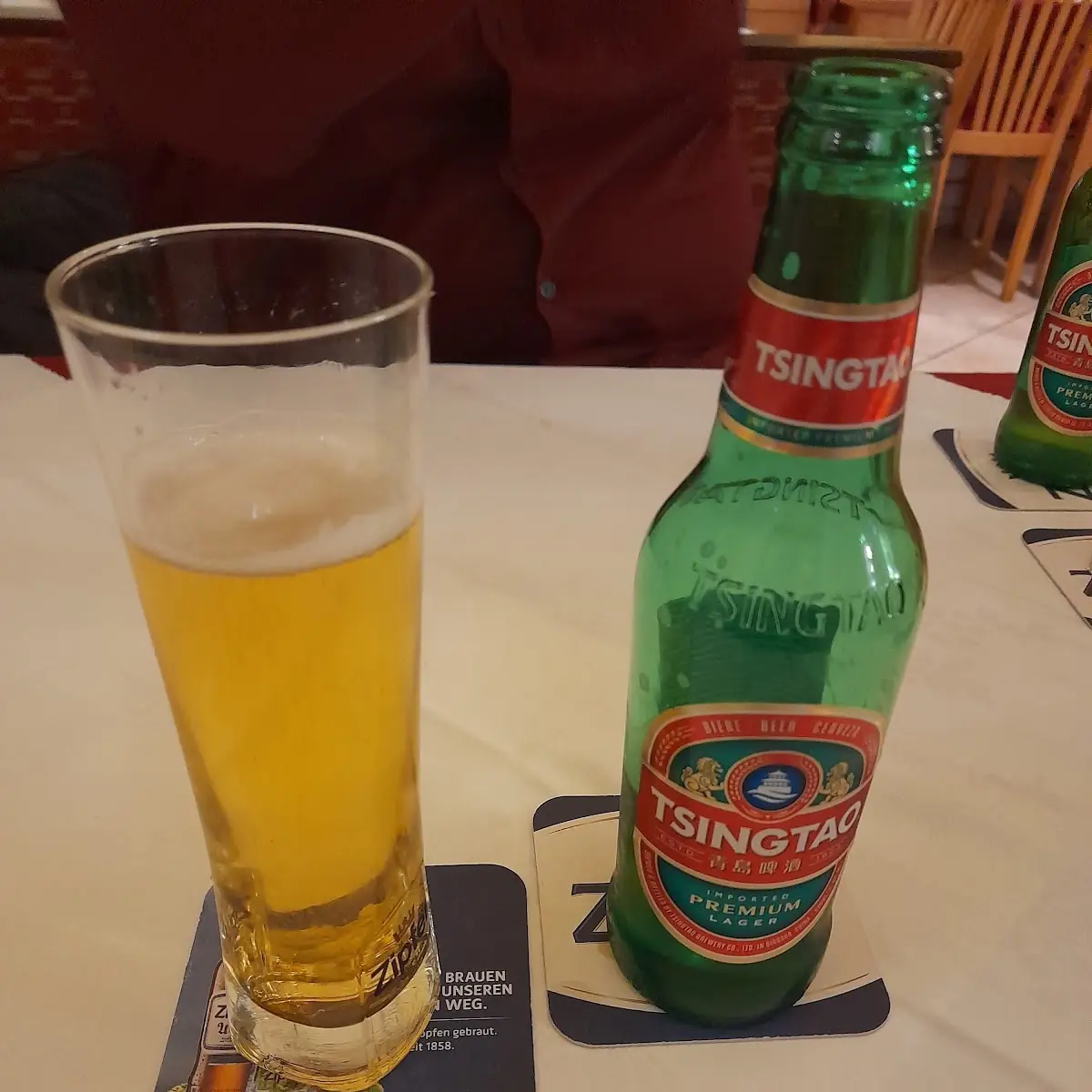 Chinesen Bier