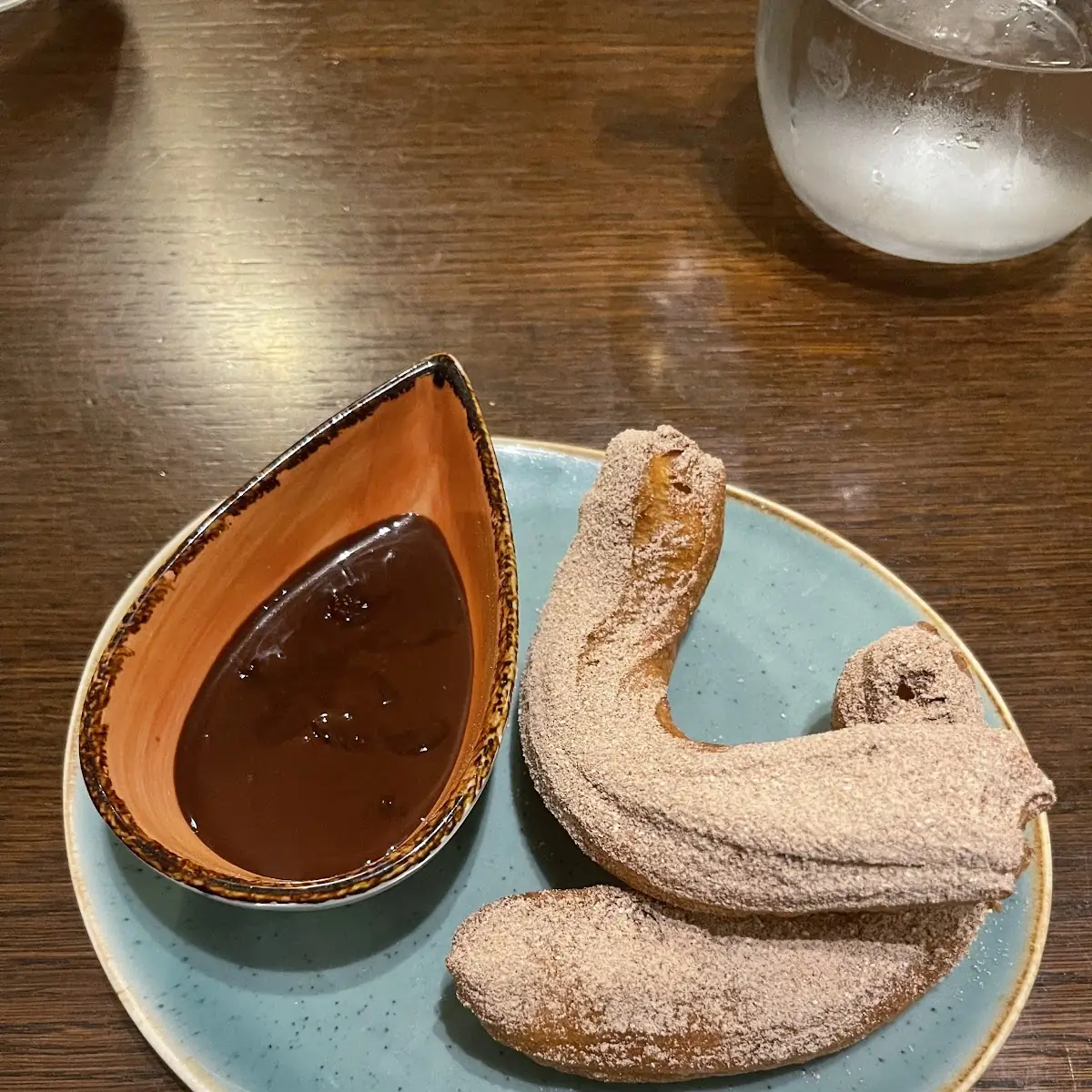 Churros Mit Schokoladensauce