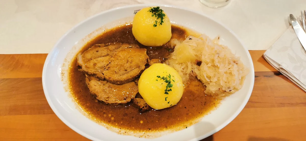 Wildschweinbraten Mit Waldviertler Knödel