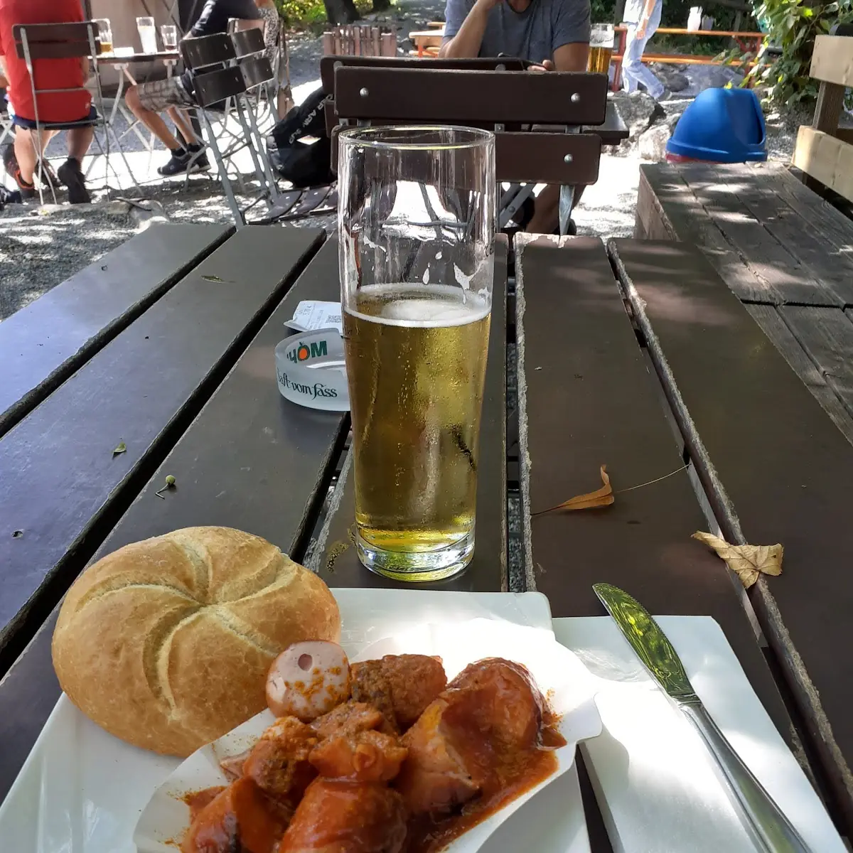 Currywurst Mit Brötchen