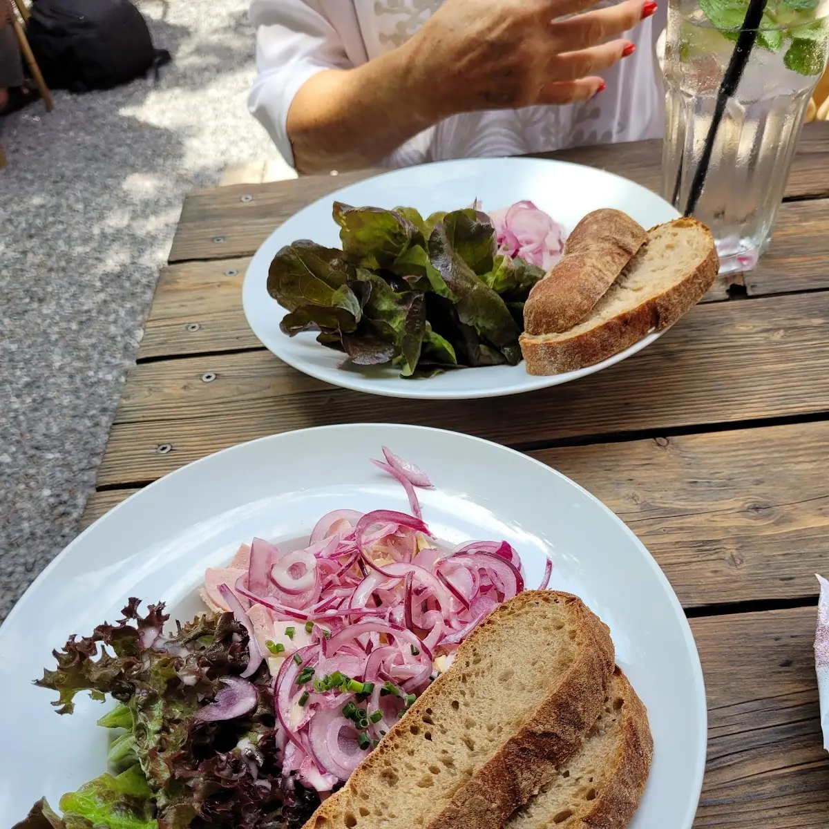Lumpensalat Mit Brot