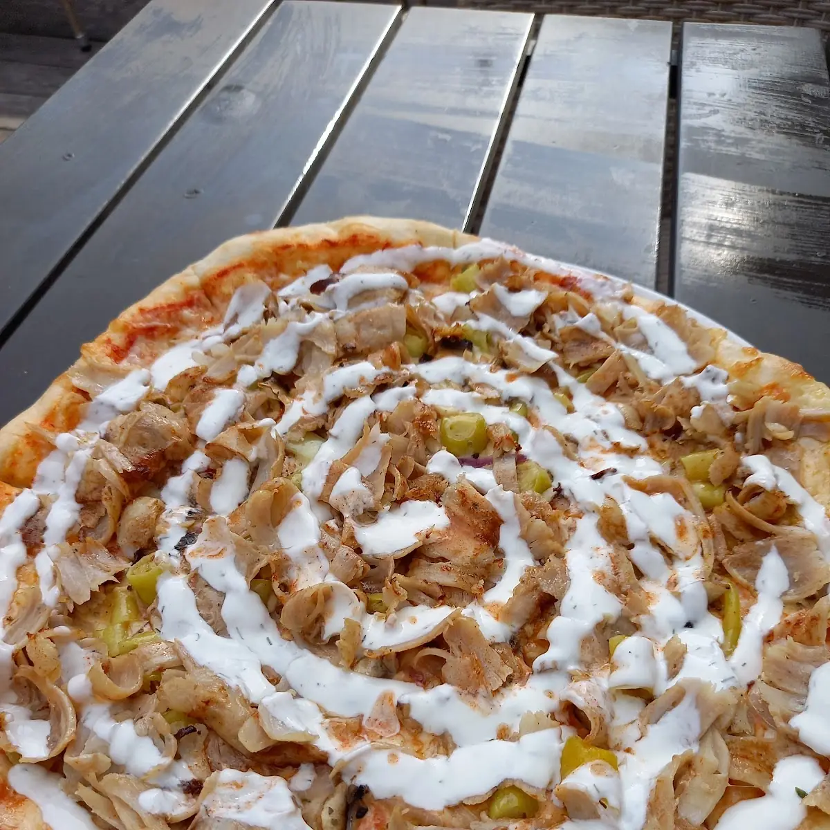 Kebab Pizza