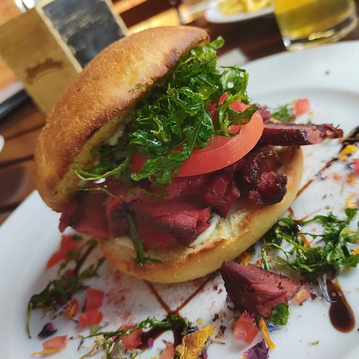 Beef Brisket Burger