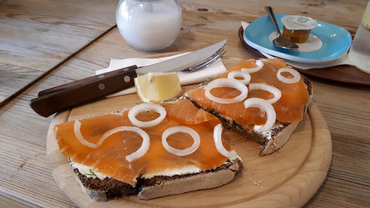 Lachsbrot