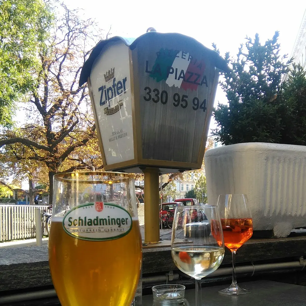 Beer Wine and Aperol Spritz