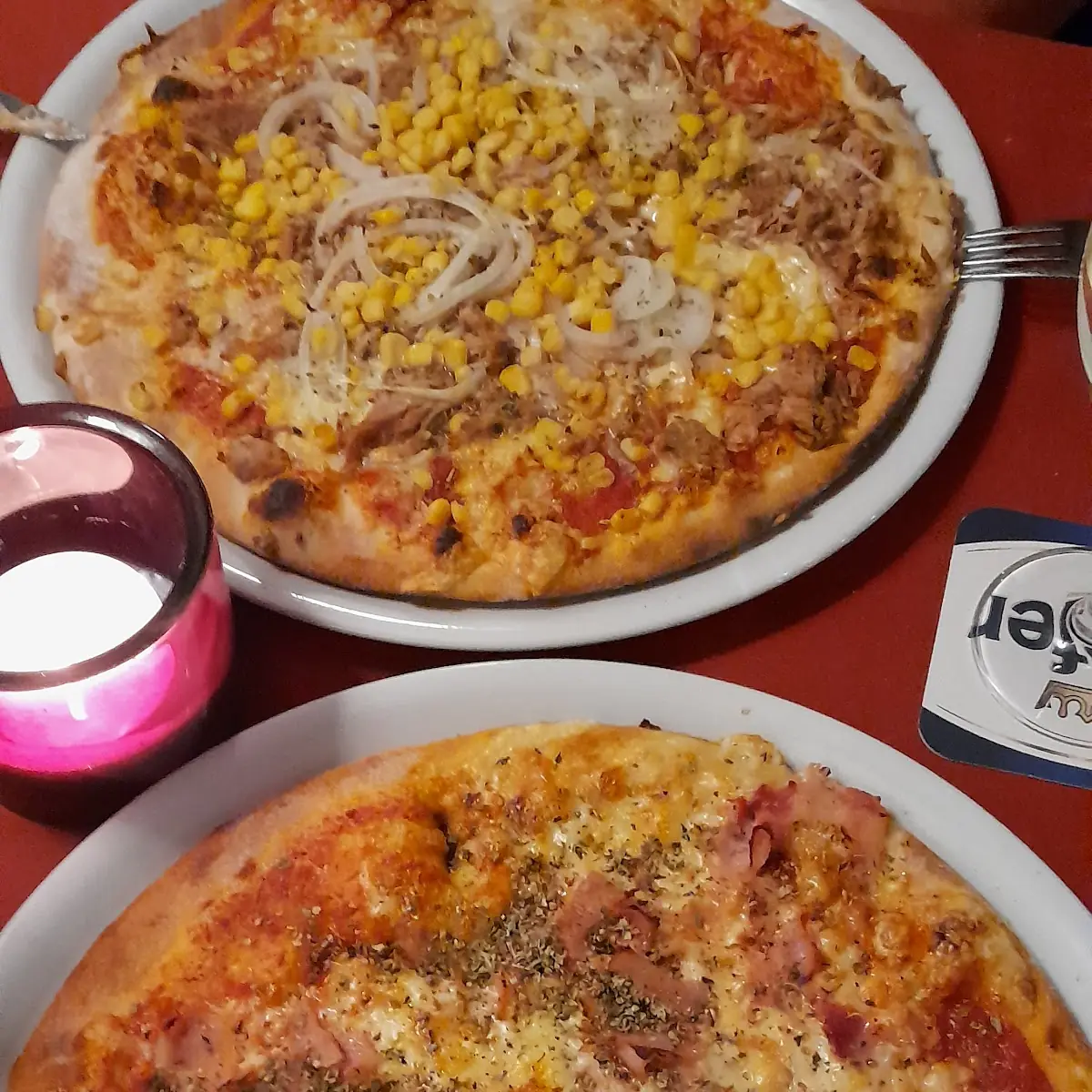 Pizza Tonno Und Cardinale