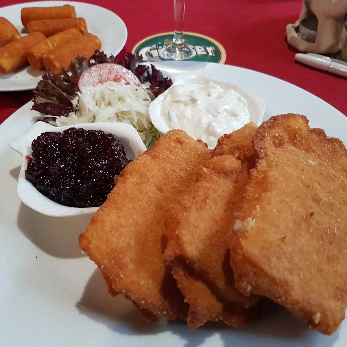 Gebackener Emmentaler