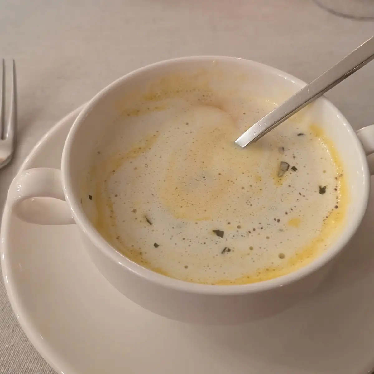 Kürbiscreme Suppe