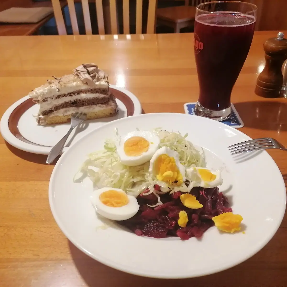 Kraut Rüben Salat Mit Ei