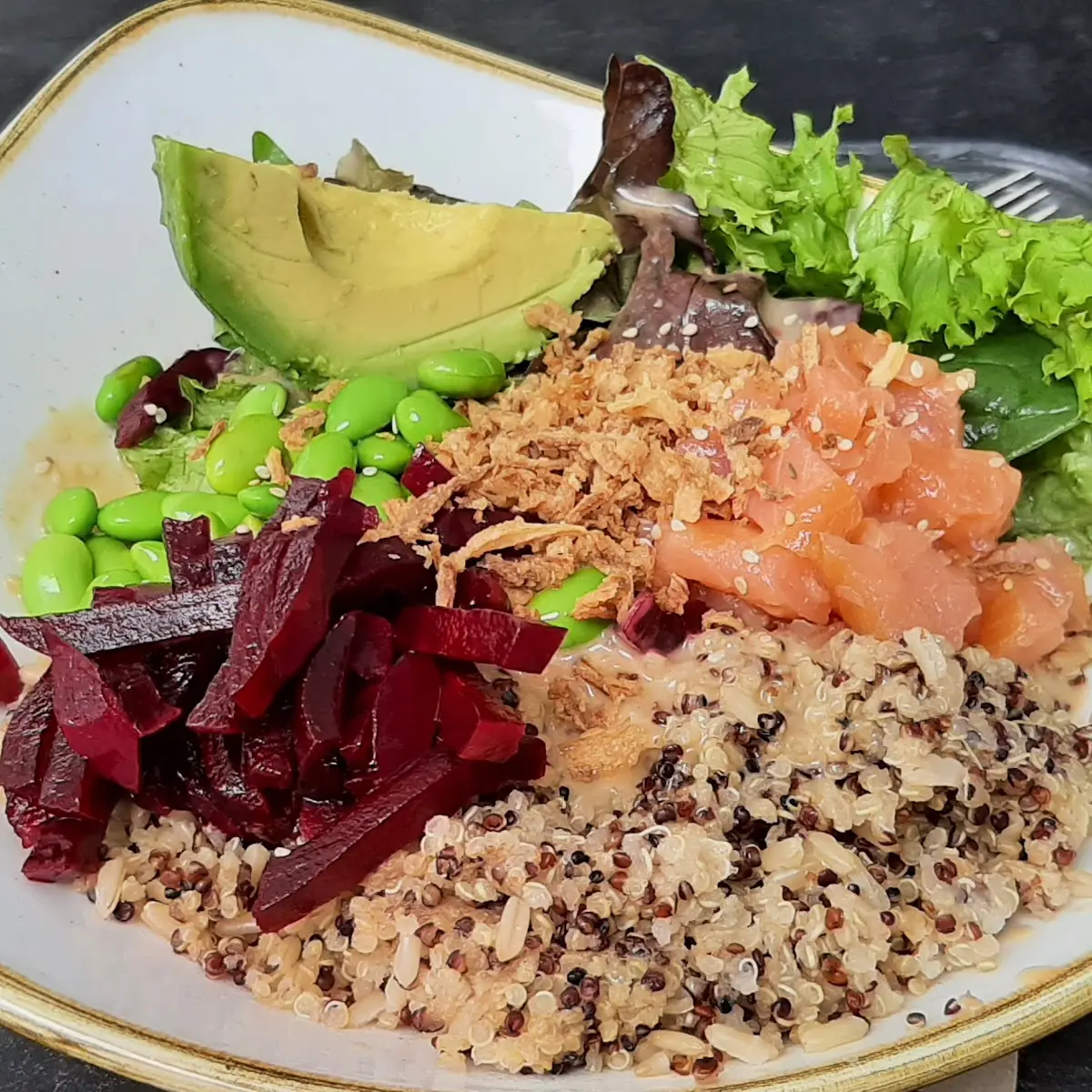 Lachs Bowl