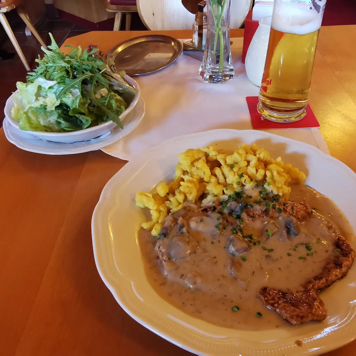 Jägerschnitzl