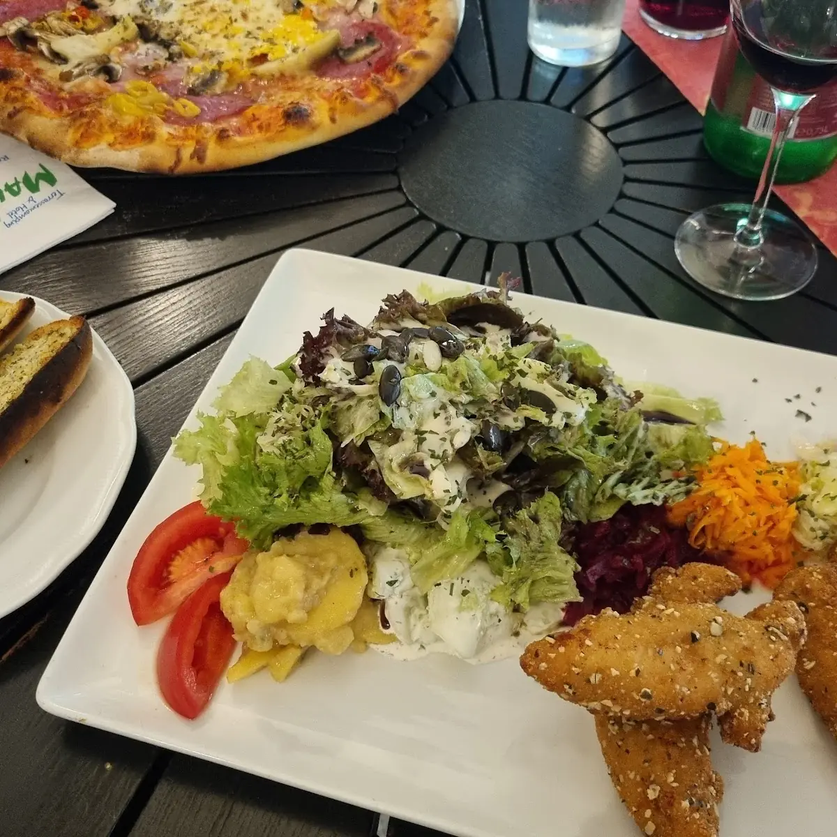 Salat Nit Huhn