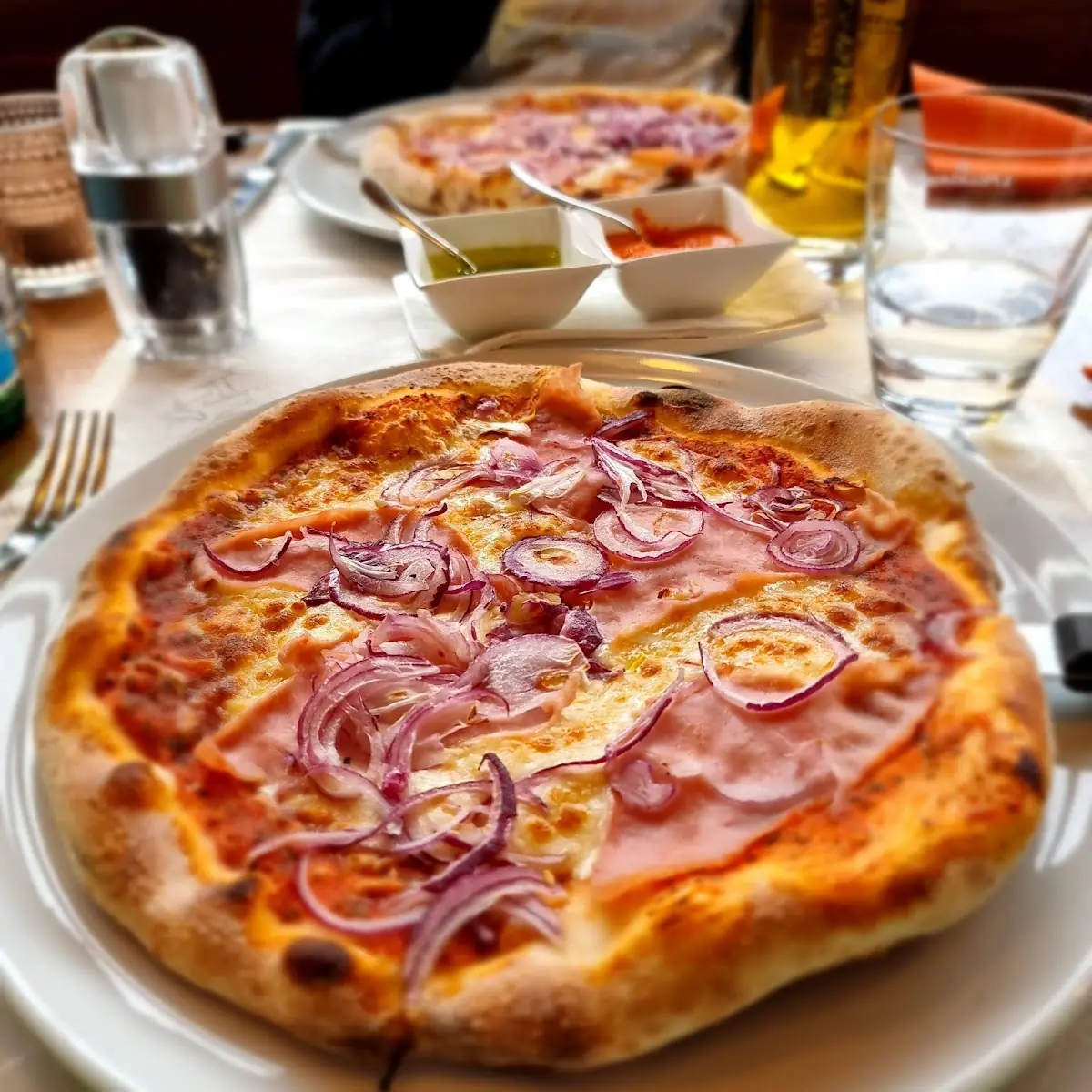 Pizza Fungo Vegan Version Without Mozzarella