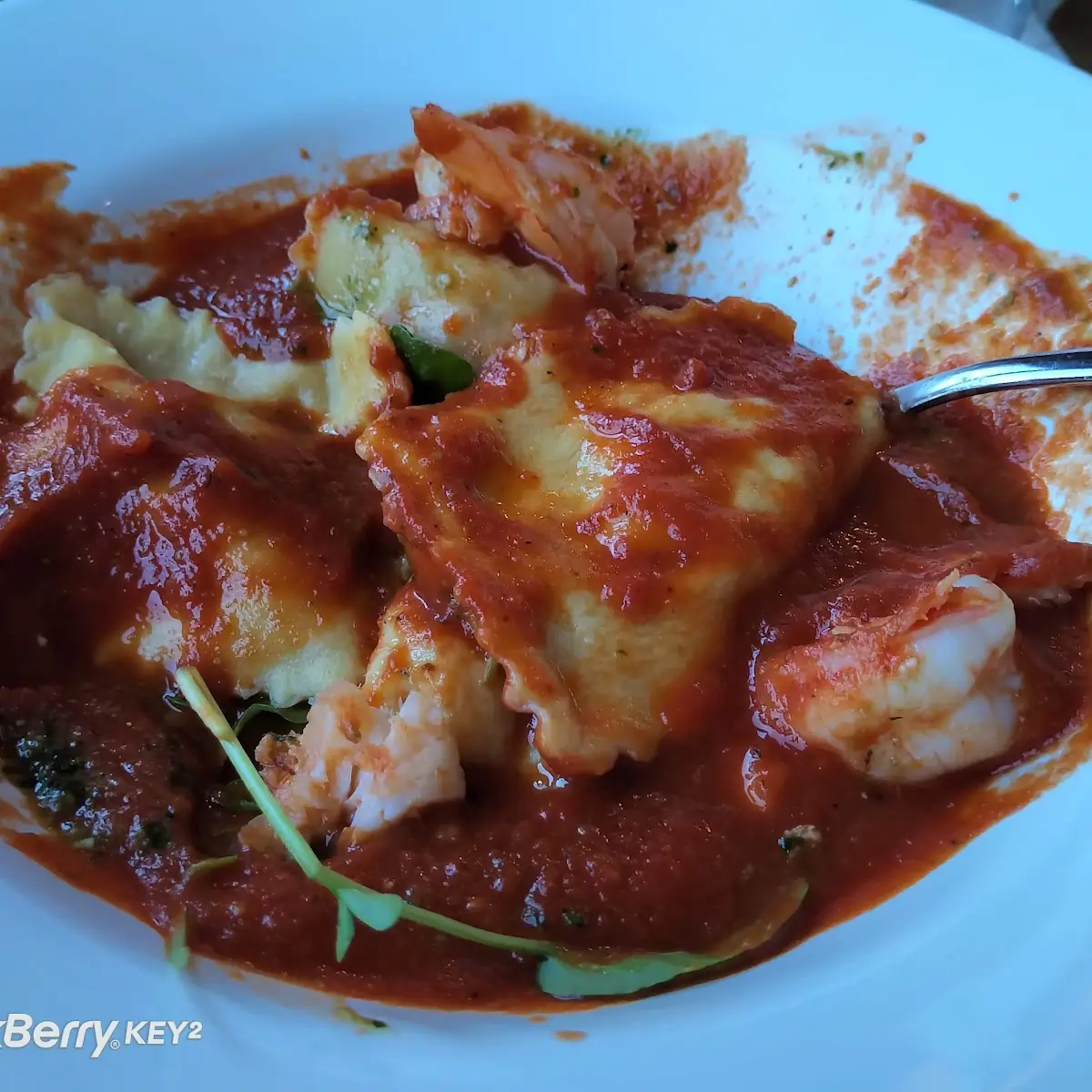 Raviolis Gamberi