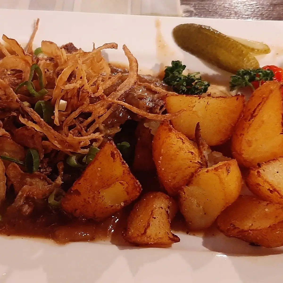 Zwiebelrostbraten