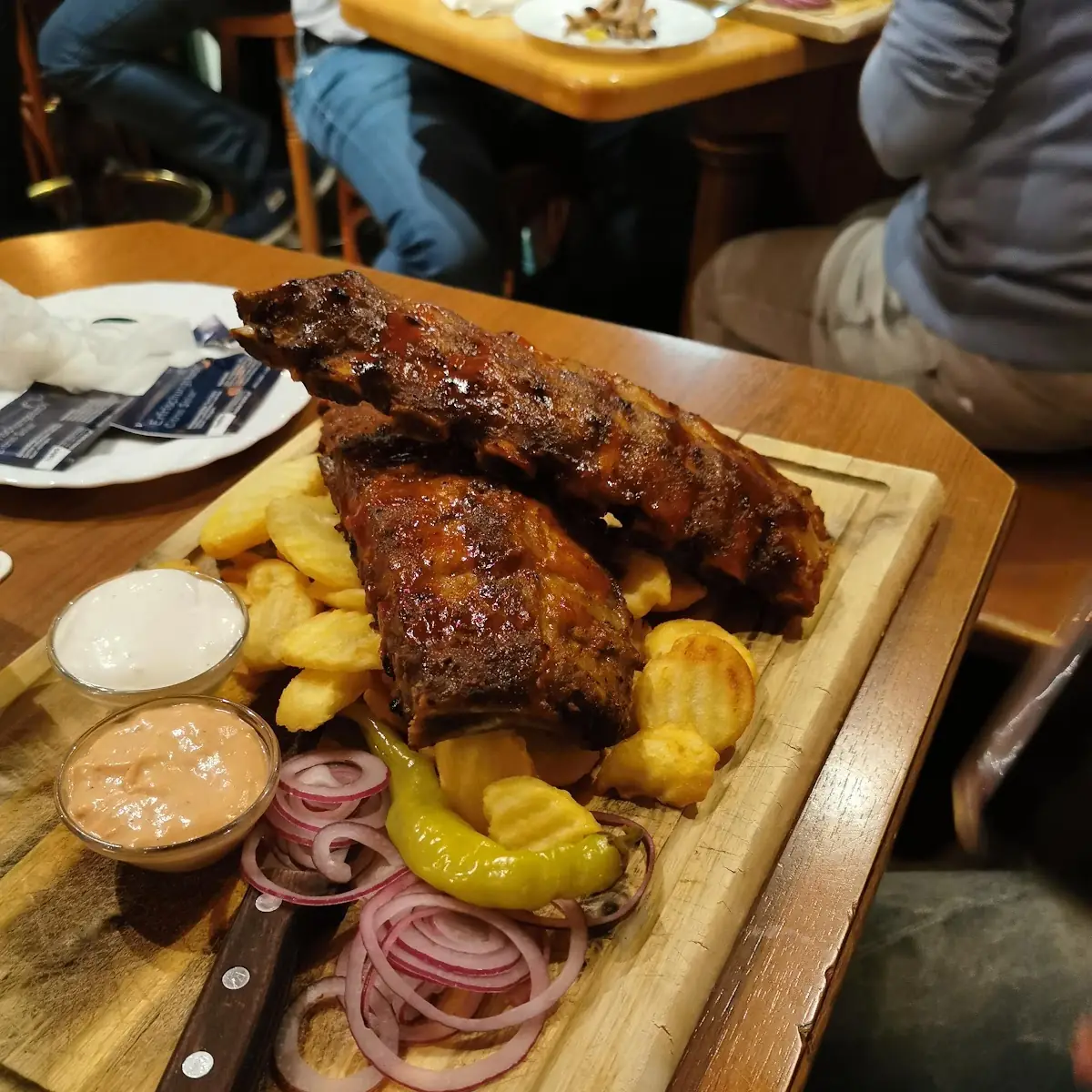 Offenfrische Spareribs