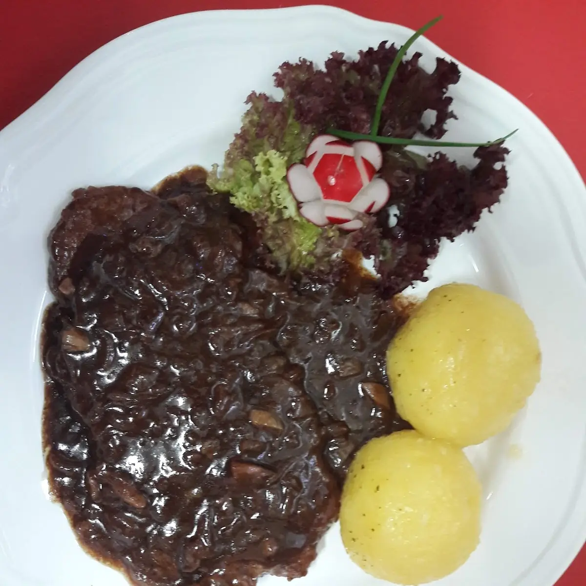 Zwiebel Rostbraten
