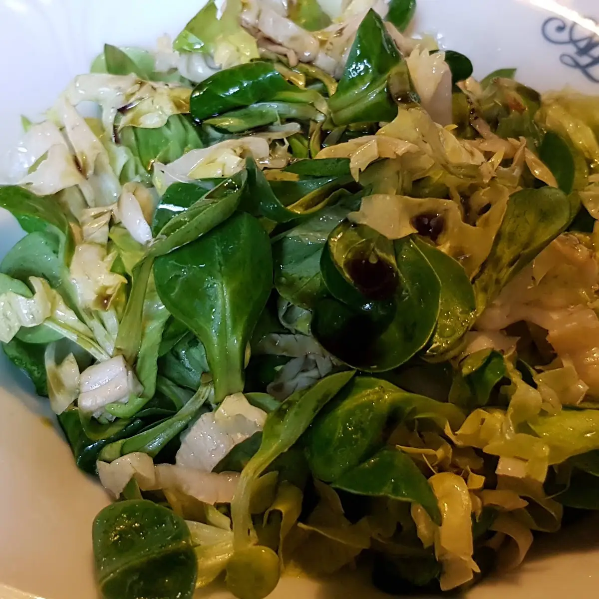 Salat Mit Kürbiskernöl
