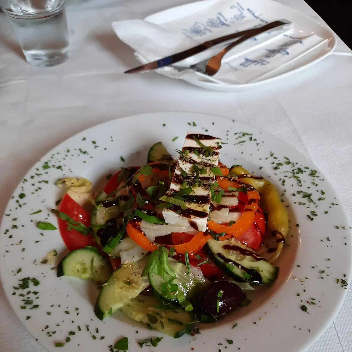 Salat Zur Santorini Hausplatte