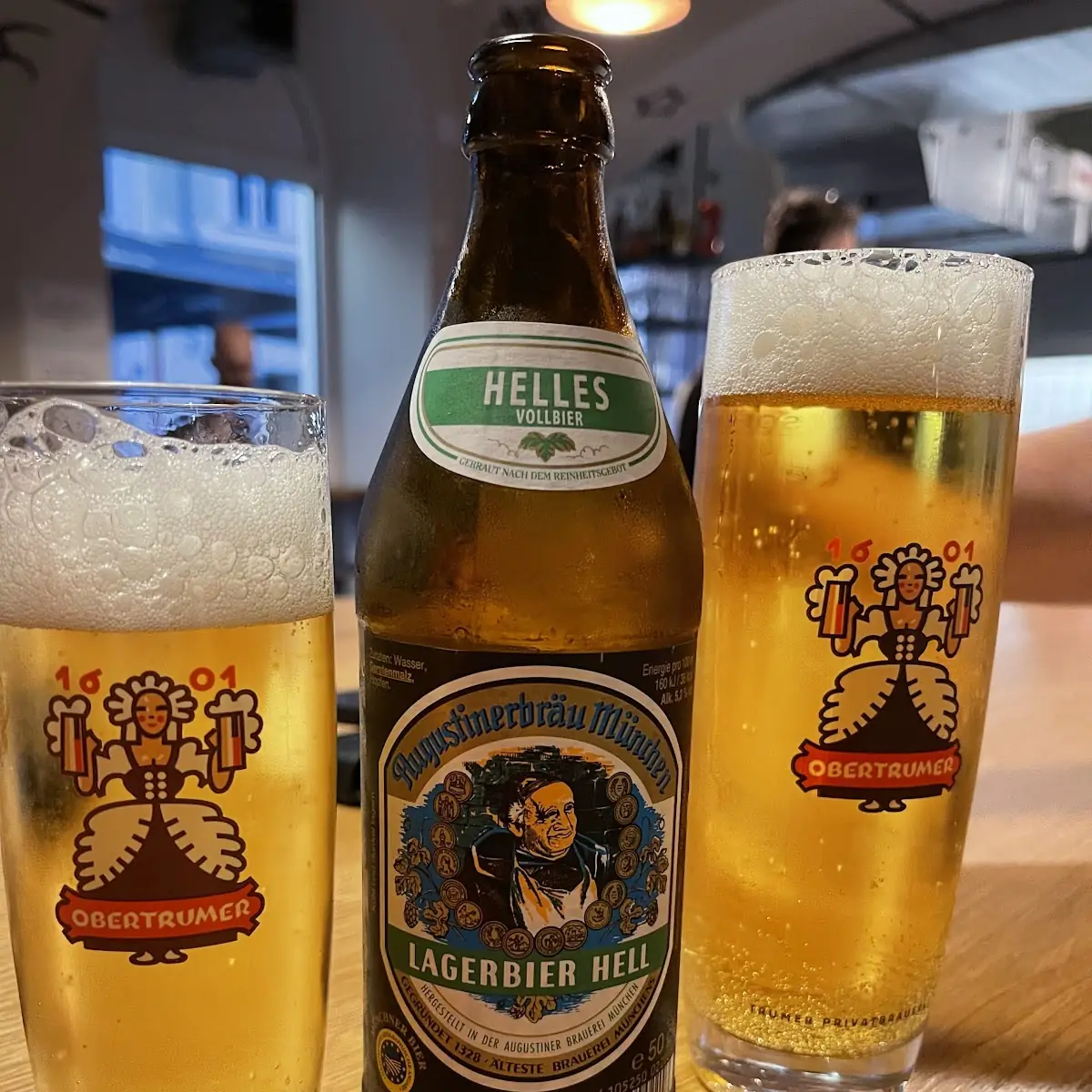 Augustiner Lager Hell Glasflasche 0 5l