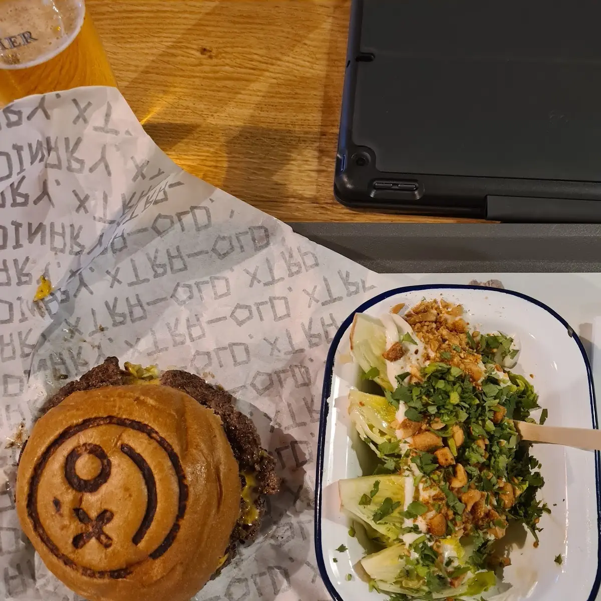 XO Smash Hot Burger