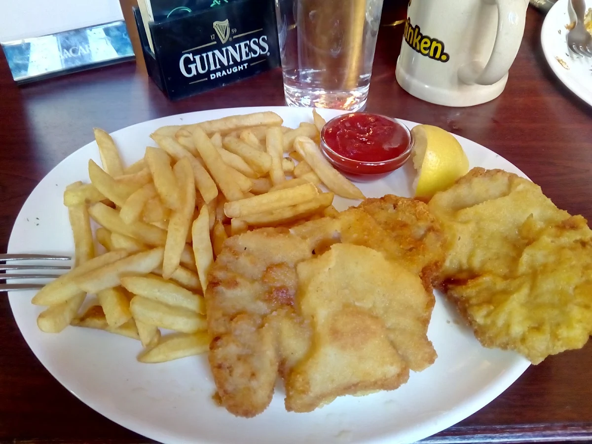 Mittagsmenü Schnitzel Wiener Art