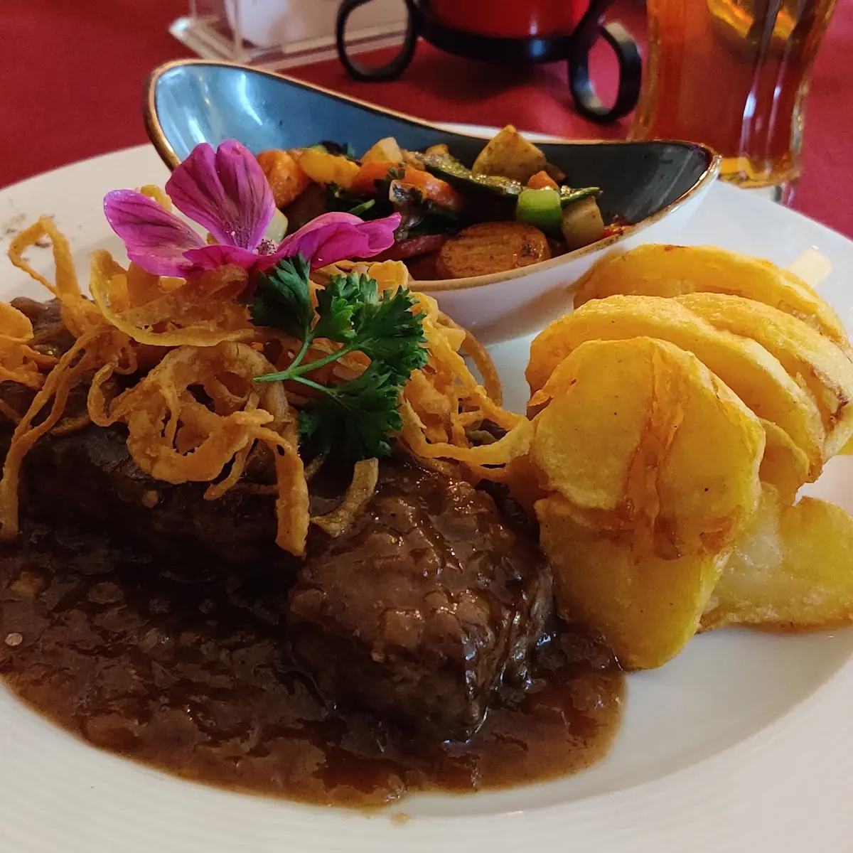 Zwiebelrostbraten