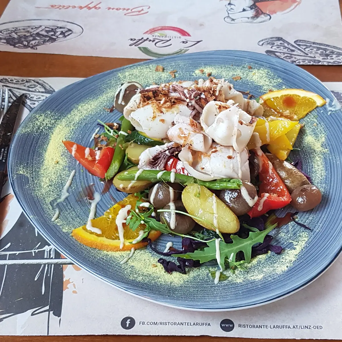 Calamari Gegrillt Ein Gedicht