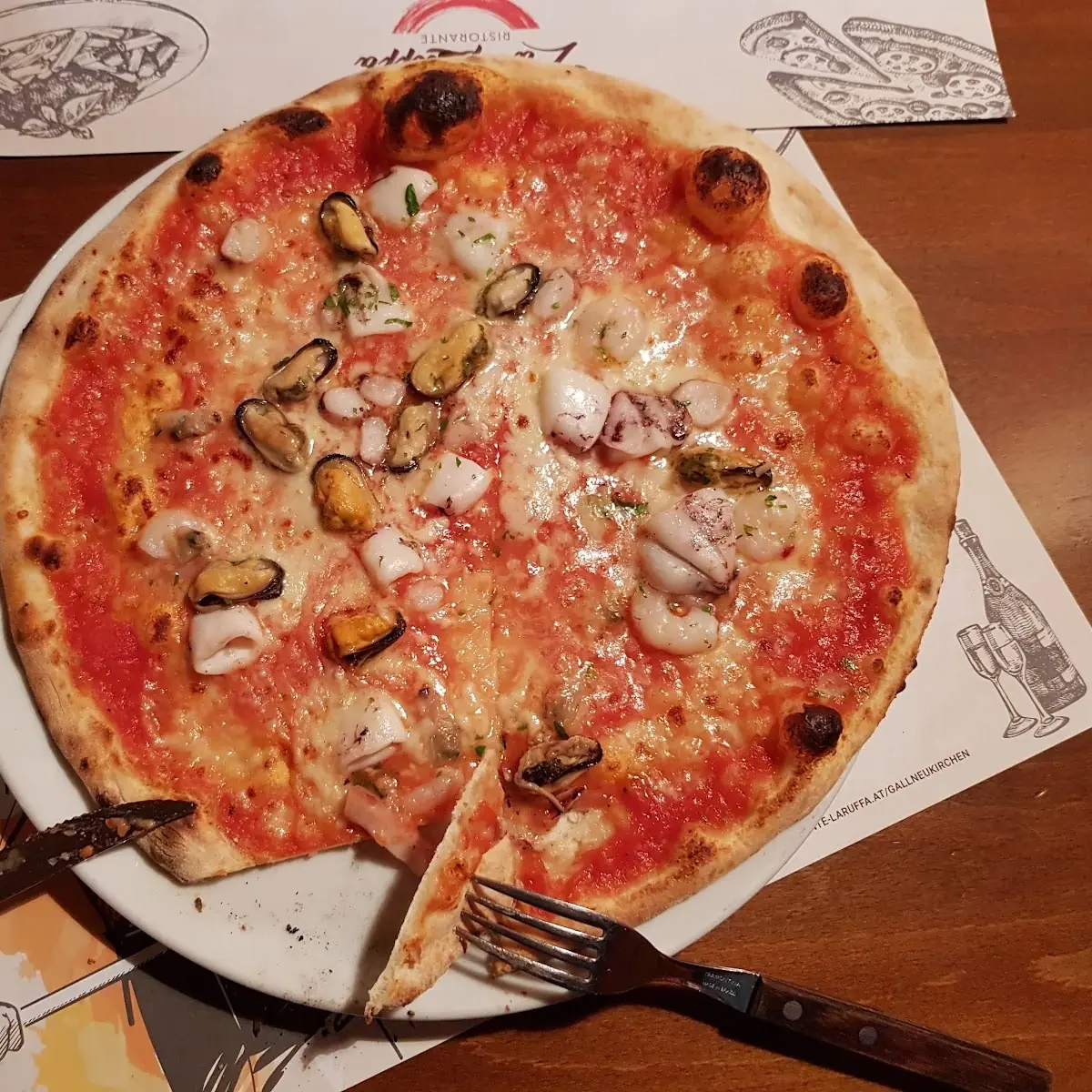Pizza Frutti Die Mare
