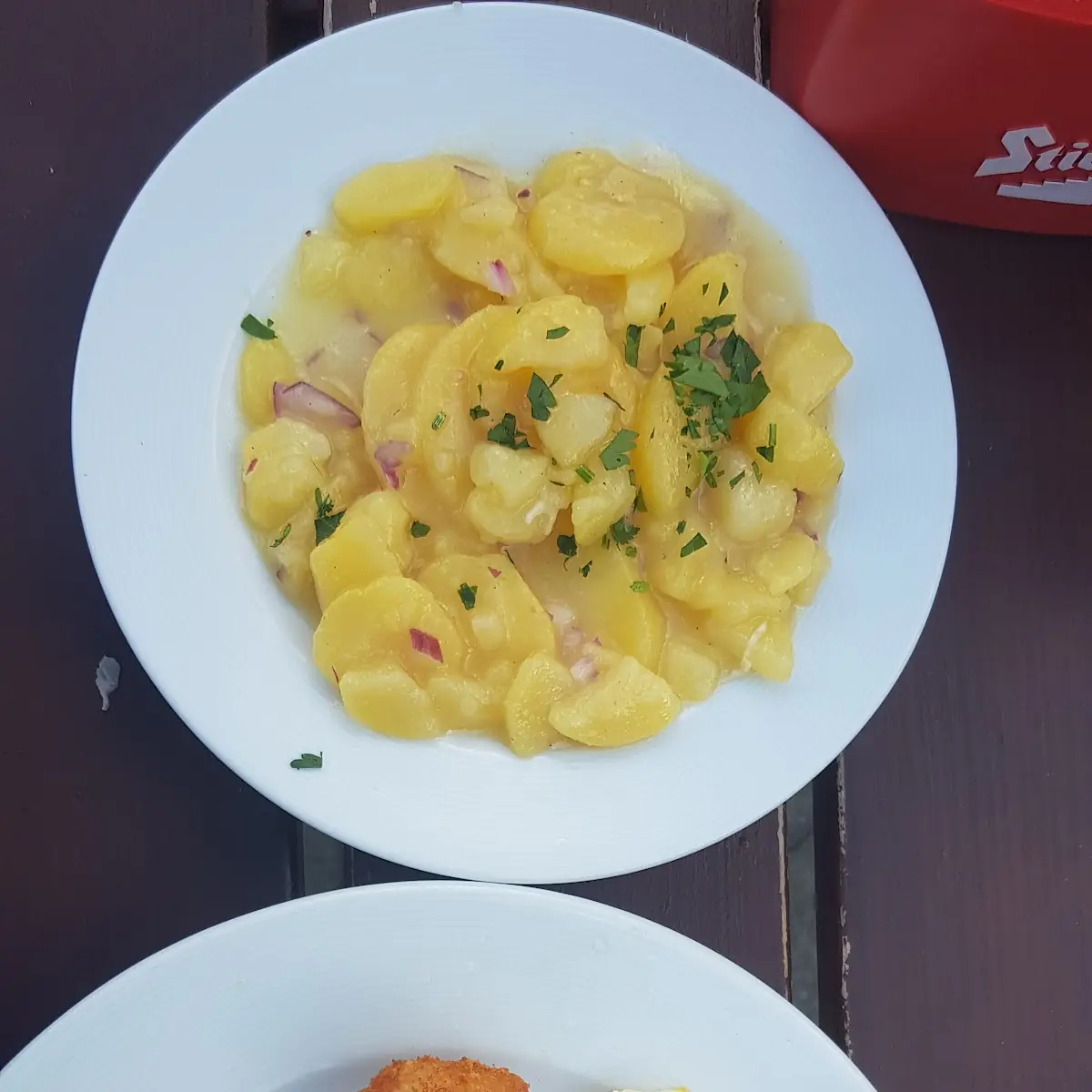 Gebackenes Fischfilet