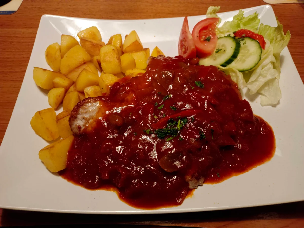 Schaschlik Schnitzel