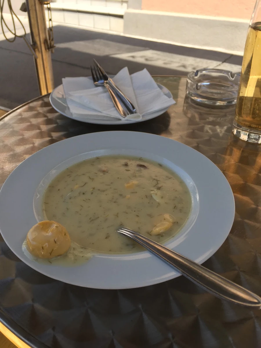 Suppe Mit Ei