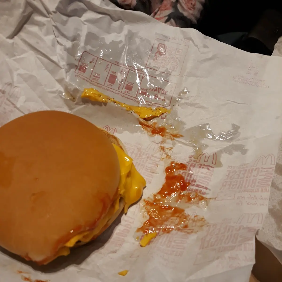 Cheese Burger Extra Geschleudert