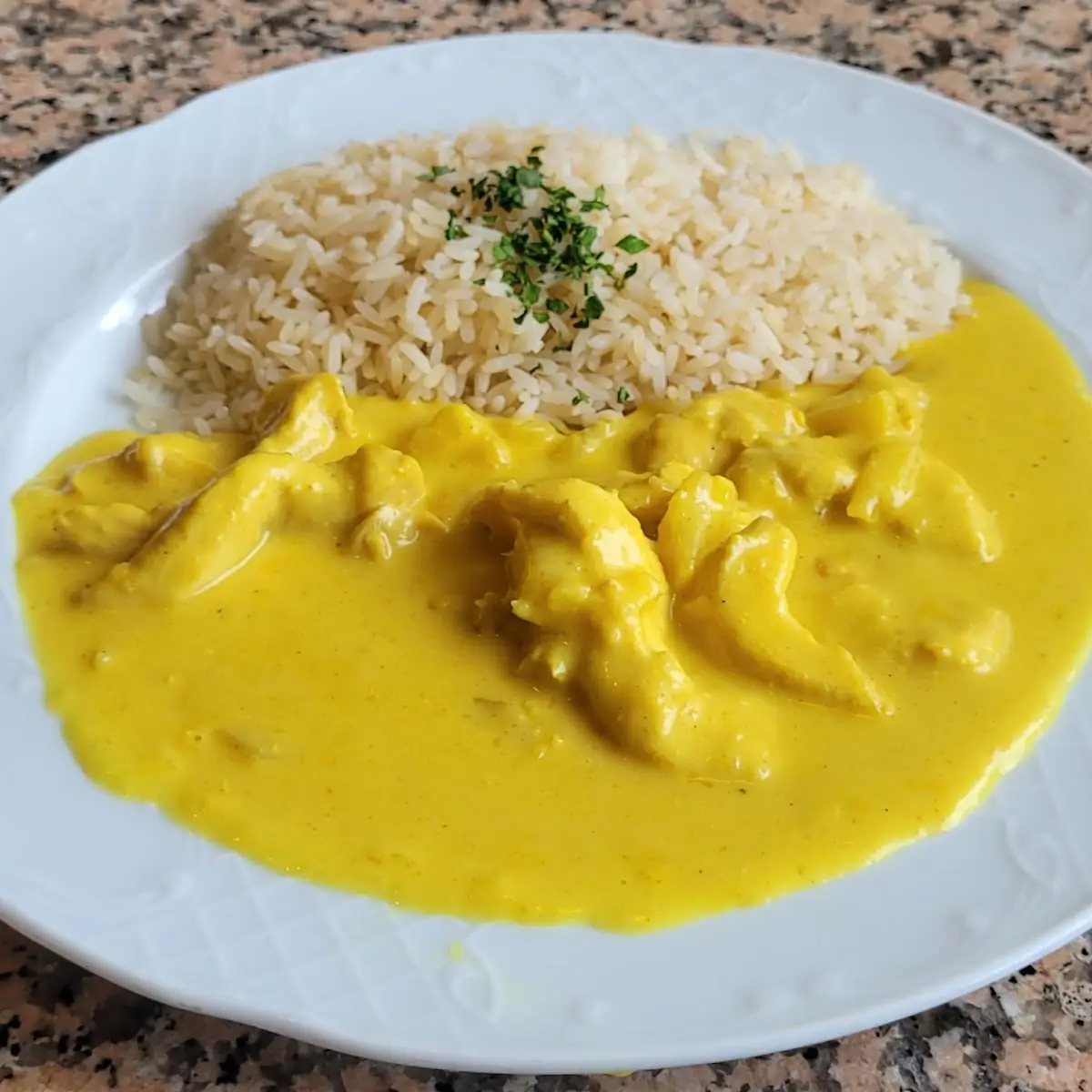 Hühner Curry